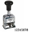 AUTOMATIC NUMBER STAMP - 8 digit