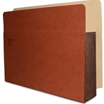 Redweld Pocket File 1534KGNFST Straight-Cut Tab 5-1/4" Exp Letter Size