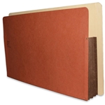 Redweld Pocket File Pocket Side Tab 1526KGFST-No Notch- Expand 3-1/2"