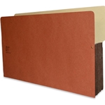 Redweld Pocket File 1526KGSFM Straight Top and Right Side Tab-3.5"-9.5x14.75