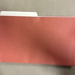 Redweld File Pocket 1526T01R Top 7" Tab LEFT, 9.875Hx14.7Wx3.5EXP
