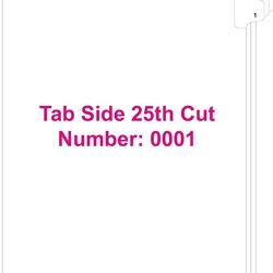 11370 Tab 1 (Side 25th Cut)