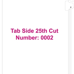 11370 Tab 2 (Side 25th Cut)